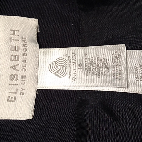 Elisabeth Woolmark by Liz Claiborne  Lazer jacket - Picture 3 of 3